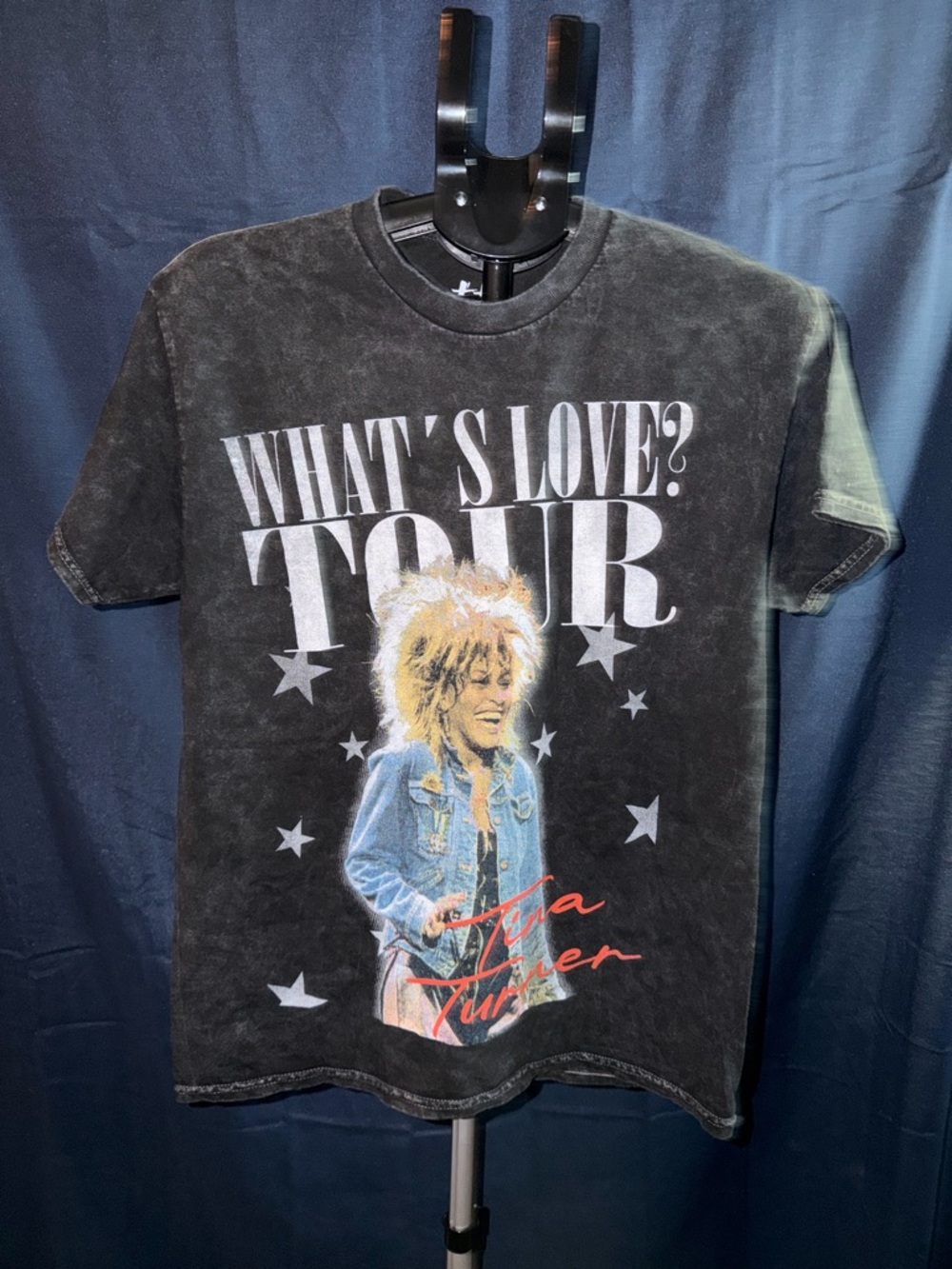 Tina Turner What’s Love Tour Graphic Tee Vintage Style XS NWOT